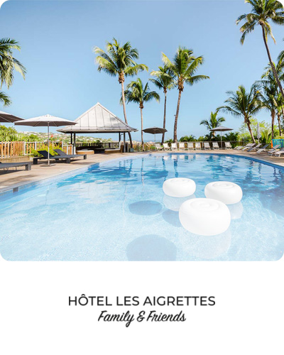 Découvrir l'hôtel Les Aigrettes