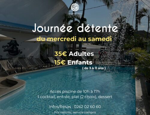 Piscine et déjeuner gourmand, testez la journée détente au Grand Bleu !